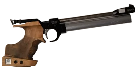 Wyczynowy pistolet pneumatyczny Steyr LP2 z napędem PCP